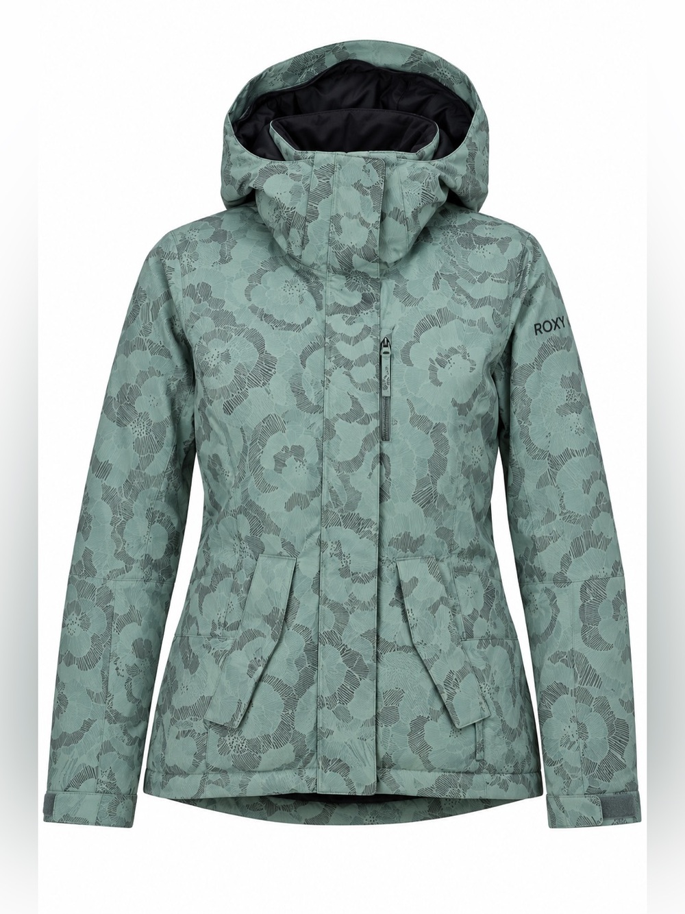 NWT ROXY Jetty Women's XS 10K Waterproof Insulated Ski Snowboard Jacket Floral